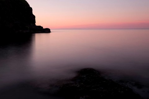 Rocks and sea