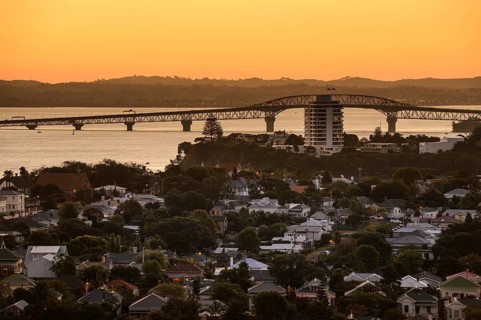 Harbour Bridge at dusk