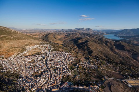 The Andalusian town of Algodonales