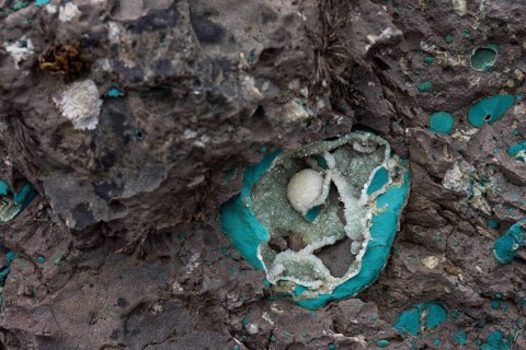 Zeolite geode