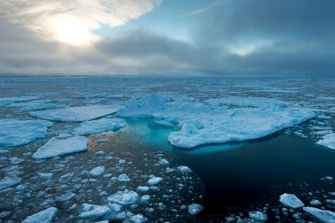 Ice floes