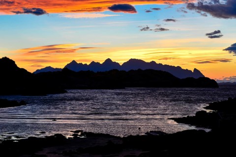 Morning sky in Kabelvag
