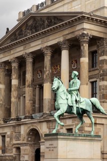 Duke Friedrich Wilhelm Memorial in front of Braunschweig Castle