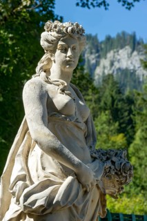 Decorative female statue