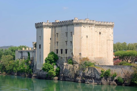 Chateau Royal de Tarascon or Chateau du Roi Rene on the Rhone River