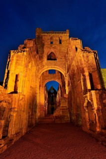The ruins of Jedburgh Abbey
