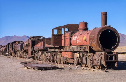 Rusty locomotives