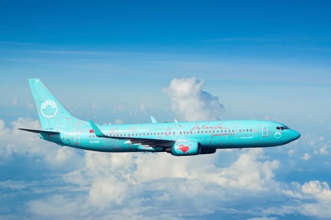 SunExpress Boeing 737 in flight
