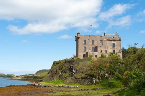 Dunvegan Castle on Loch Dunvegan