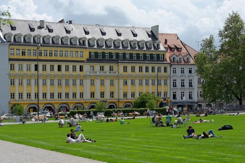 Marienhof square