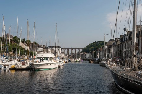 Boats on the Morlaix River