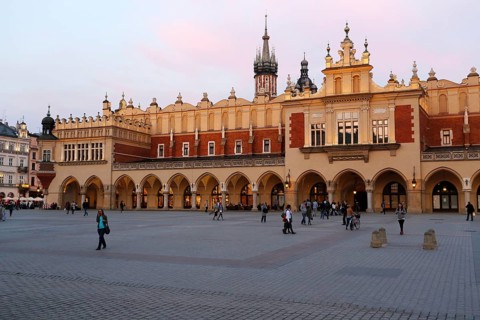 Cloth Hall on the main market square