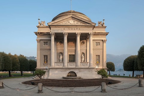 Museum Tempio Voltiano on Lake Como