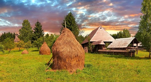 Village Museum on Dobaies Hill near Sighet