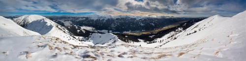 Rottenmann tauern mountains and the Seckau Alps