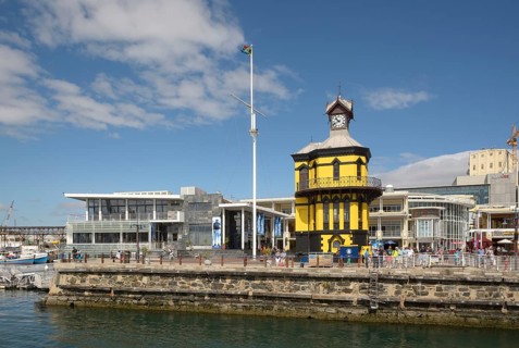 Clock Tower and the Nelson Mandela Gateway