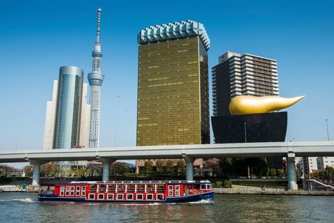 Modern architecture in the Asakusa