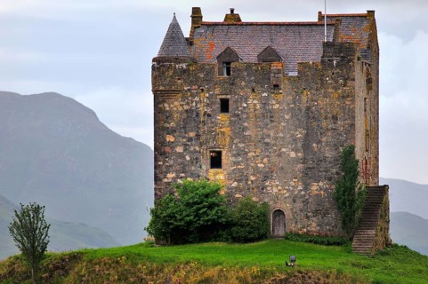 Castle Stalker on Loch Laich