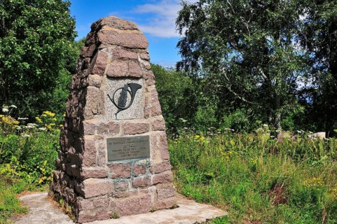 Monument to the des 28eme Bataillon de Chasseurs Alpins