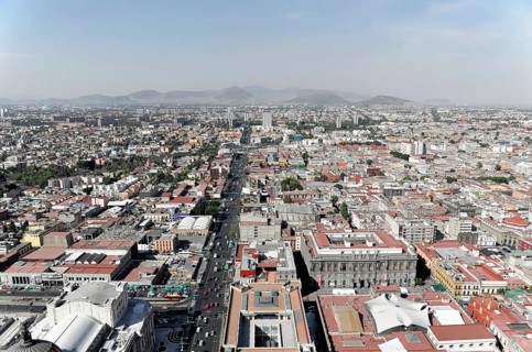 View from Torre Latinoamericana