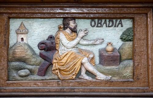 The prophet Obadiah