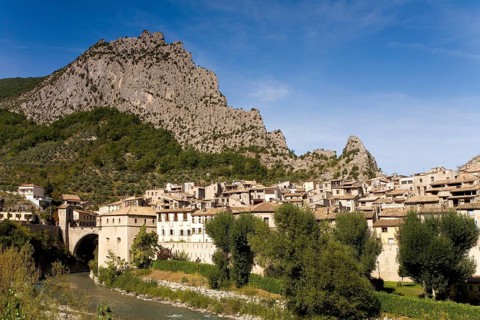 Townscape of Entrevaux