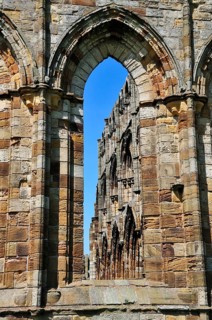 The ruins of Whitby Abbey that inspired Bram Stoker to his masterpiece 'Dracula'
