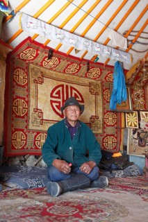 Mongolian man