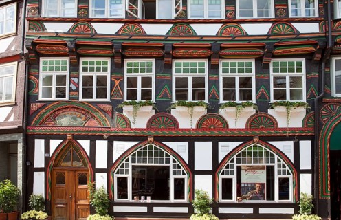 Half-timbered house