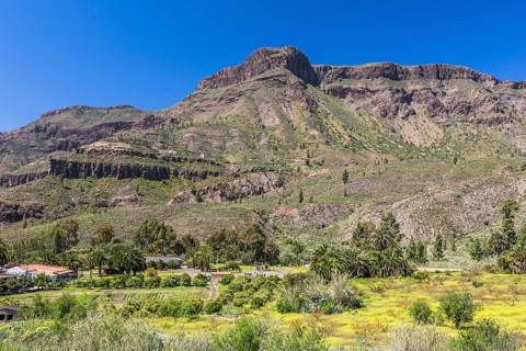 Mountain landscape near Arteara