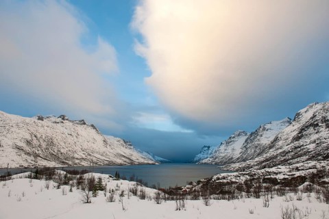 Landscape at Ersfjorden