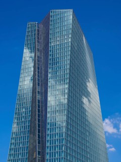 The new building of the European Central Bank