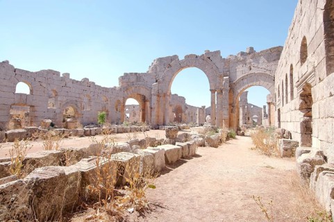 Ruins of the Church of Saint Simeon Stylites