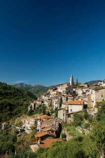 Medieval village in the mountains