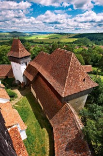Szekely medieval fortified church of Viscri