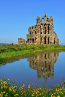 The ruins of Whitby Abbey that inspired Bram Stoker to his masterpiece 'Dracula'