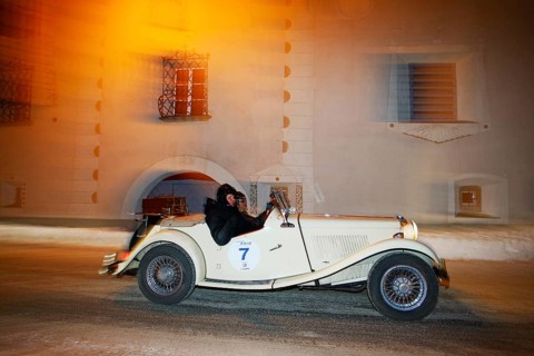 Vintage car rally
