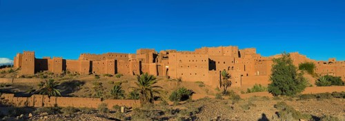 Mud brick Kasbah of Taourirt