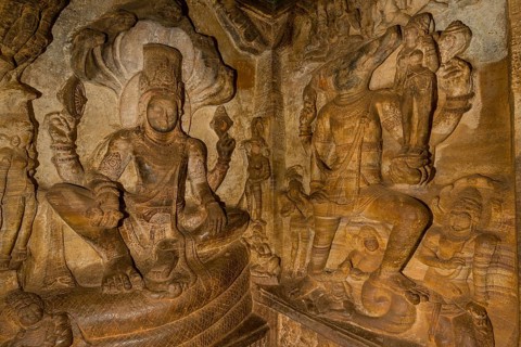 Stone relief