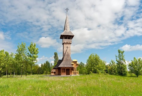 Wooden Orthodox church of St. Valentine