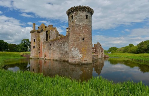Ruins of Caerlaverock Castle