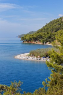 Cinar plaji beach in Akyaka