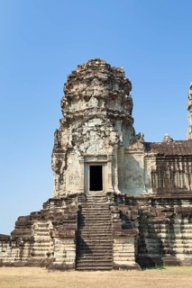 Angkor Wat first level stone tower