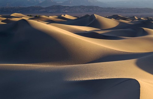 Mesquite Flat Sand Dunes in the early morning