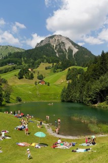 Seewaldsee lake near Fontanella