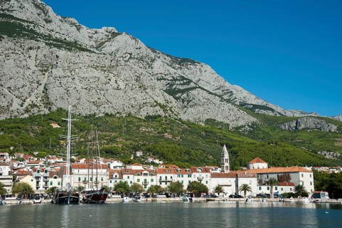 Townscape of Makarska