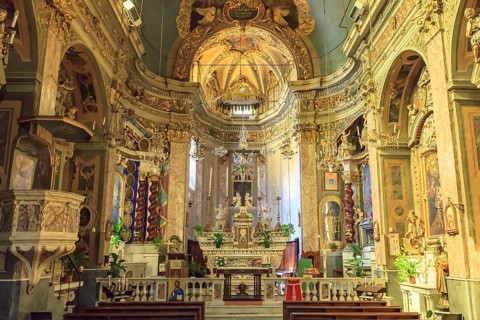 Interior of the Church of San Lorenzo