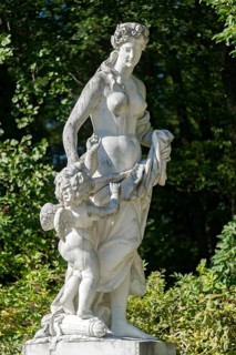 Marble statue of the goddess Venus