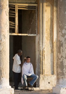 Modest barber shop