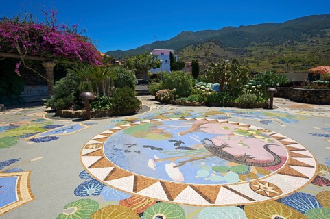 Floor mosaic